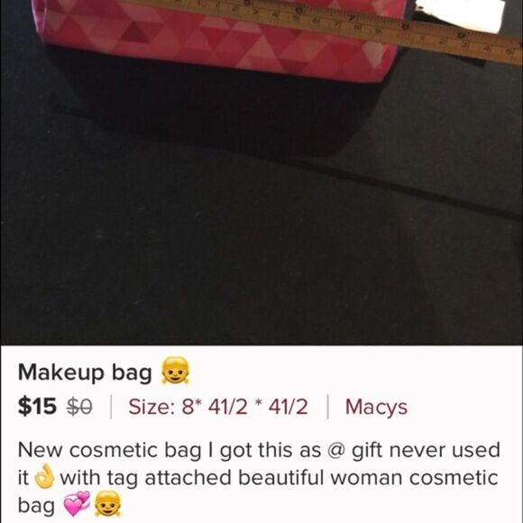 Make up bag🎀  - Picture 4 of 4